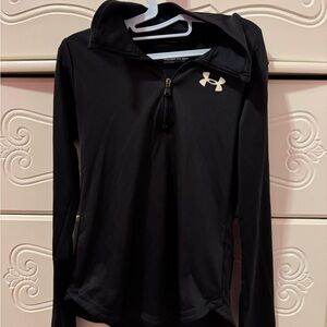 Under Armour Black Quarter Zip Top